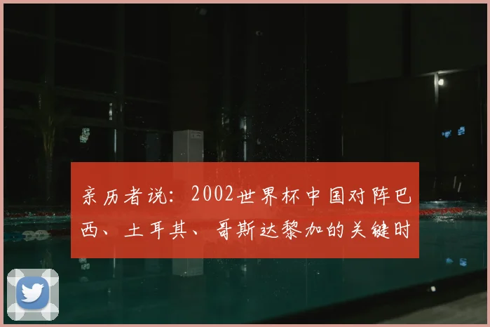 亲历者说：2002世界杯中国对阵巴西、土耳其、哥斯达黎加的关键时刻